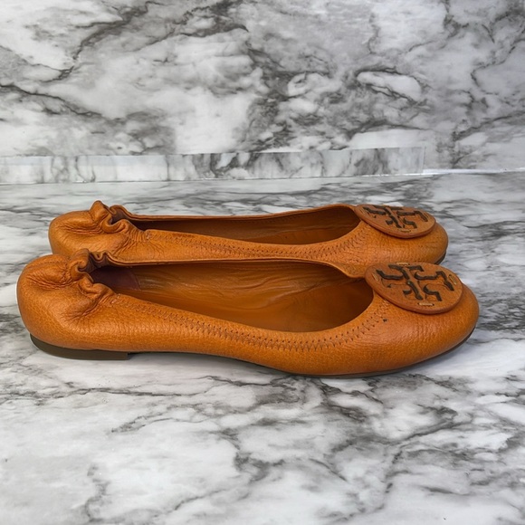 Tory Burch Reva Ballet Flats Womans 9 nude - Picture 2 of 14